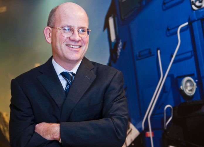 JOHN FLANNERY WAS NAMED the new CEO of General Electric Co. following the announcement that Jeffrey Immelt is stepping down from his role as both CEO and Chairman. / BLOOMBERG FILE PHOTO/PRASHANTH VISHWANATHAN JOHN FLANNERY WAS NAMED the new CEO of General Electric Co. following the announcement that Jeffrey Immelt is stepping down from his role as both CEO and Chairman. / BLOOMBERG FILE PHOTO/PRASHANTH VISHWANATHAN