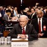 ATTORNEY GENERAL JEFF SESSIONS testified before the Senate Intelligence Committee on Tuesday denying collusion with Russian officials, and denying allegations that he gave misleading testimony about his contact with Russian officials. /BLOOMBERG FILE PHOTO/ANDREW HARRER