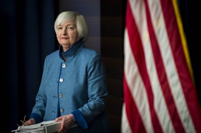 JANET YELLEN, chair of the U.S. Federal Reserve. /BLOOMBERG FILE PHOTO/PETE MAROVICH