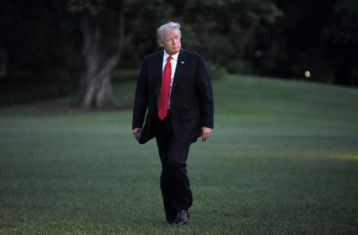 AS EFFORTS TO PASS the Better Care Act came to a halt, President Donald Trump took to criticizing Democrats and the Republicans who did not support the bill. Trump is now advocating for a repeal of the Affordable Care Act with the intention of replacing it all together. / BLOOMBERG FILE PHOTO/OLIVIER DOULIERY