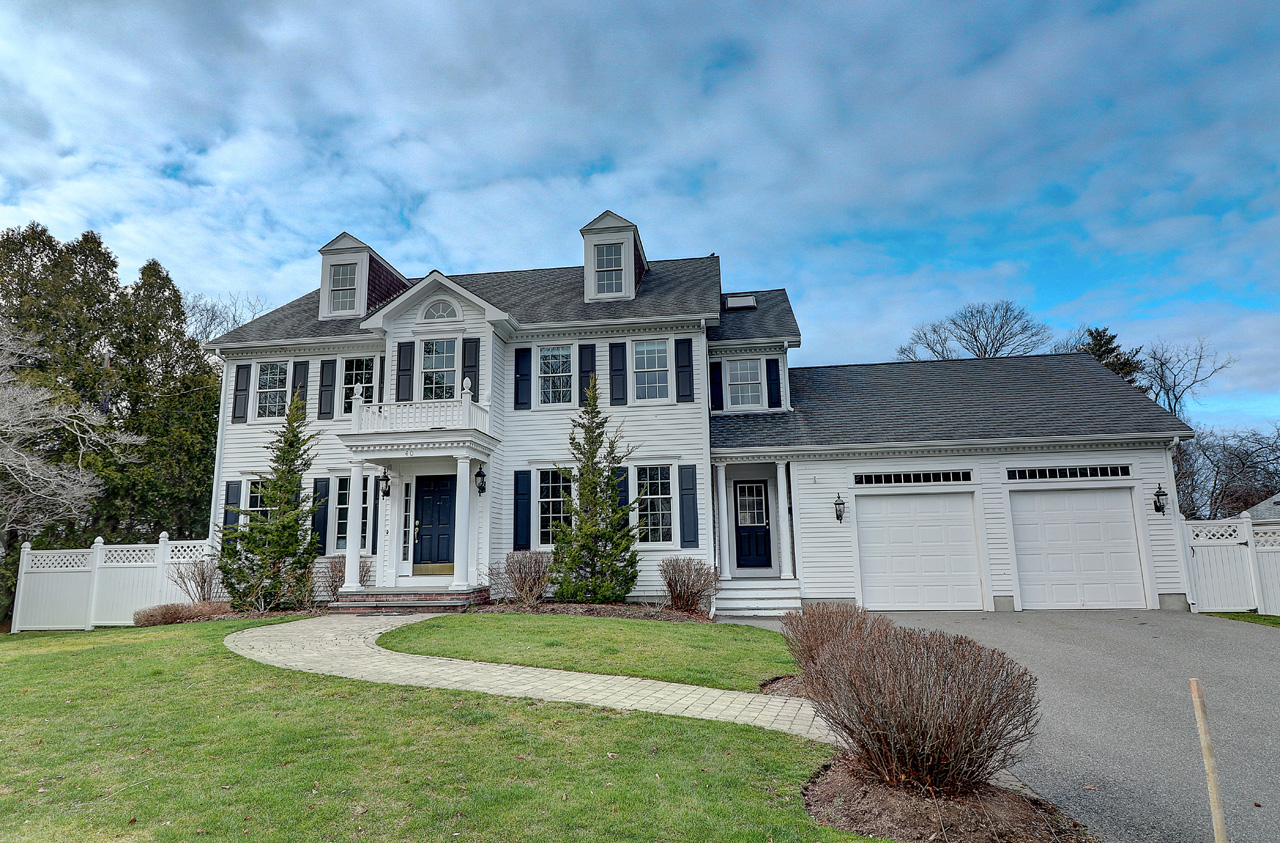 THIS THREE-STORY COLONIAL at 40 Chapin Road sold recently for $1,025,000. /COURTESY RESIDENTIAL PROPERTIES LTD.