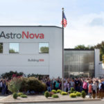 AstroNova begins hunt for new CFO ASTRONOVA ANNOUNCED RECENTLY John P. Jordan, the company's vice president, chief financial officer and treasurer, intends to resign his position to pursue another professional opportunity. He has agreed to remain in his current position for a transition period, to end no later than Sept. 1.