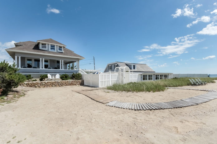 THIS COTTAGE ON Horseneck Beach at 151 West Shore Road in Westport, Mass., sold recently for $1.35 million. /COURTESY LILA DELMAN REAL ESTATE INTERNATIONAL