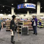 Michael Cornell, dressed as Monopoly mascot Rich Uncle Pennybags, drove from Pittsburg, Penn. for HasCon. PBN PHOTO/NICOLE DOTZENROD