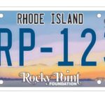 THE NEW DESIGN for the Rocky Point license plate was unveiled Tuesday. / COURTESY ROCKY POINT FOUNDATION