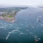 THE VOLVO OCEAN RACE begins Sunday. The Newport in-port race is scheduled for May 19, 2018. Above, a photo of the in-port activities during the race's 2015 visit to Newport. / COURTESY VOLVO OCEAN RACE/AINHOA SANCHEZ