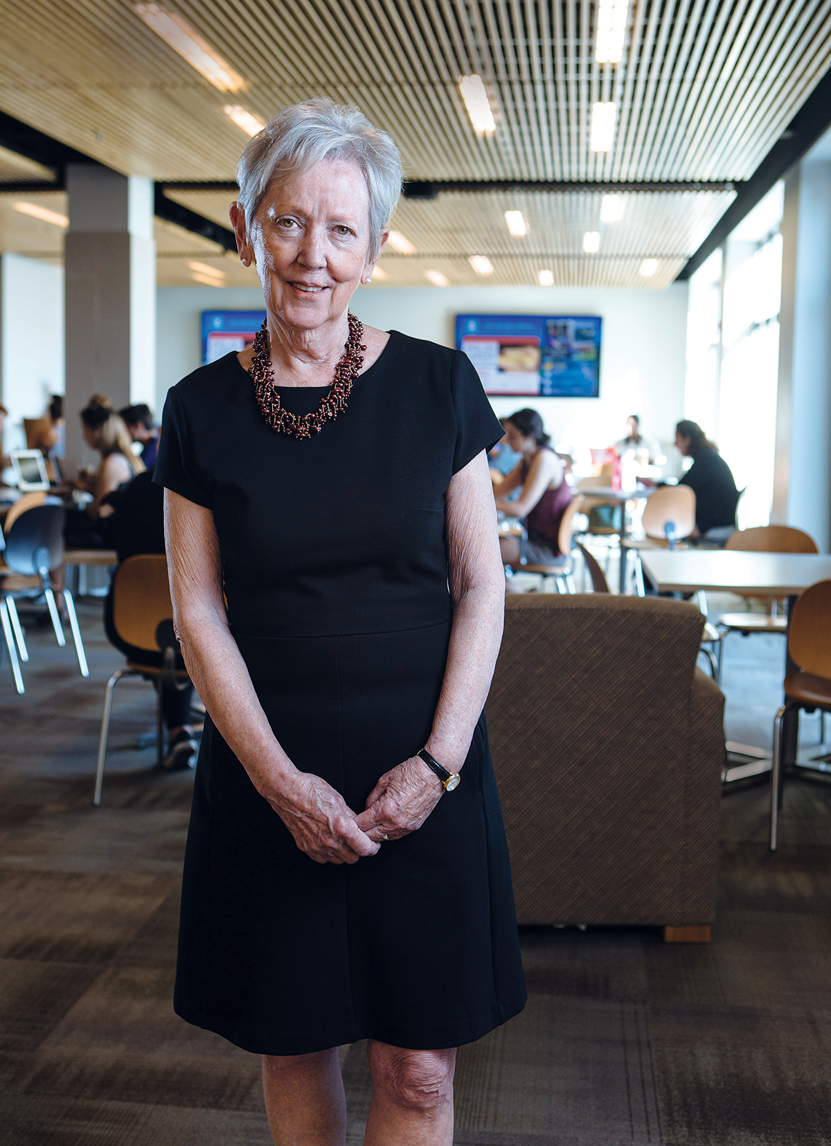 A religious Sister of Mercy, Sister Jane Gerety is now in her ninth year as the head of Salve Regina University, having served as a member of Salve’s board of trustees since 1995, as well as in a number of academic and health care industry positions. / PBN PHOTO/RUPERT WHITELEY