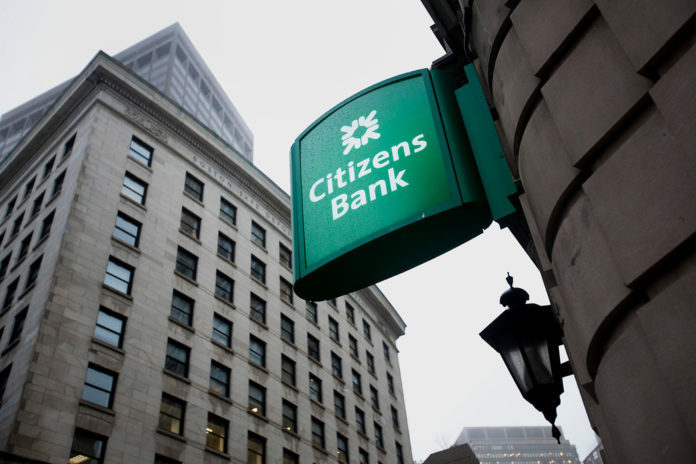 CITIZENS FINANCIAL Group Inc. is the Providence-based parent company of Citizens Bank, the largest Rhode Island-based bank. / BLOOMBERG FILE PHOTO/KELVIN MA