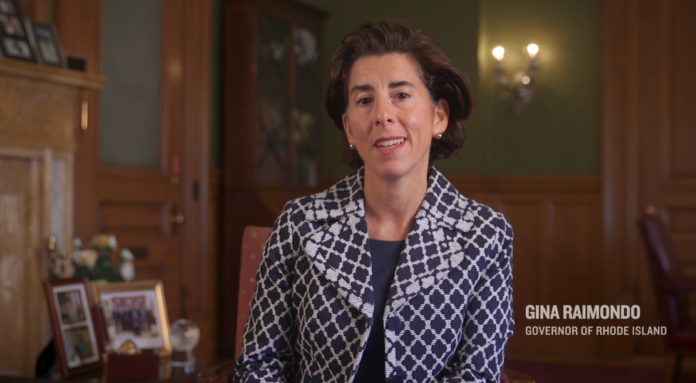 GOV. GINA M. RAIMONDO said the state will increase the resources for foster families in fiscal 2019. /COURTESY STATE OF RHODE ISLAND.
