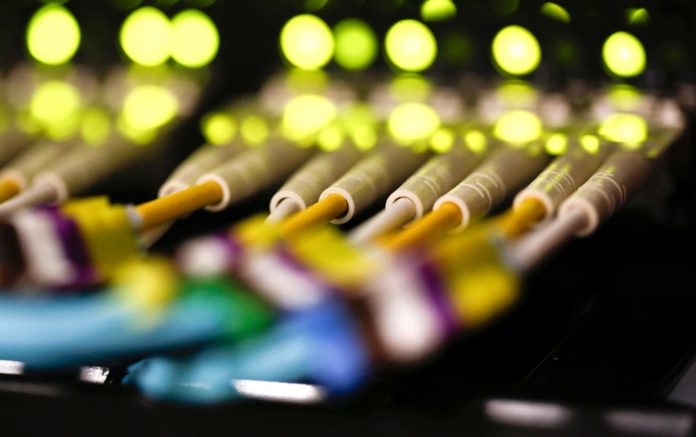 RHODE ISLAND RANKED No. 1 in fastest average download speed, according to broadband speed and news site Cable.co.uk, which analyzed data collected by Measurement Lab from 42 million speed tests across the nation. / BLOOMBERG FILE PHOTO/SIMON DAWSON