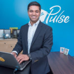 A GOOD SALESMAN: Virgin Pulse’s decision to move its headquarters to Providence from Framingham, Mass., was instigated by Dr. Rajiv Kumar, who sold company executives on taking a look at the city to accommodate expansion plans.  / PBN FILE PHOTO/­MICHAEL SALERNO