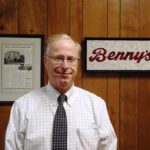 AND THEN THERE WERE THREE: Benny's anounced another round of closings, bringing the company's total number of remaining stores to three by Monday evening. Above, Arnold Bromberg, co-owner of Benny's. / COURTESY BENNY'S