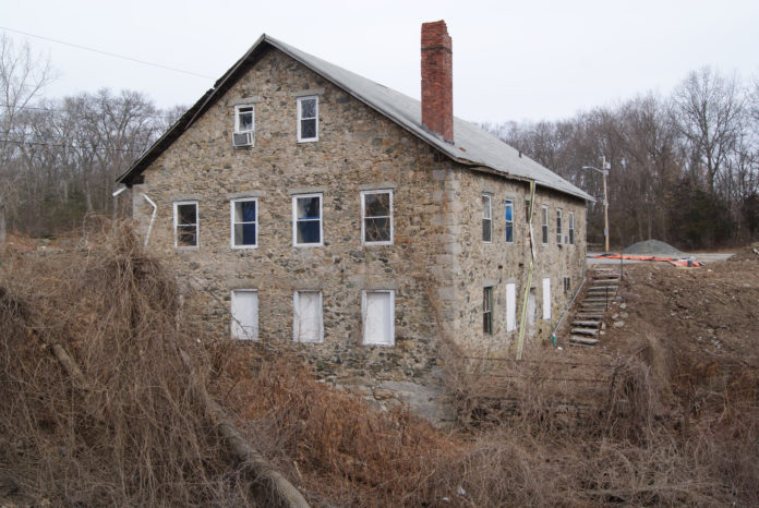 THE OTIS ANGELL GRISTMILL in North Providence, one of five new additions to the National Park Service's National Register of Historic Places in Rhode Island. / COURTESY RIHPHC