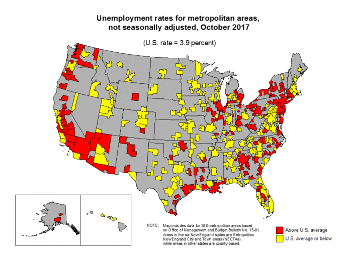 IN OCTOBER IN THE PROVIDENCE metropolitan area, unemployment declined year over year, nonfarm payrolls rose while civilian labor force also increased. IN OCTOBER IN THE PROVIDENCE metropolitan area, unemployment declined year over year, while nonfarm payrolls and the civilian labor force also increased.