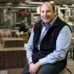  Stuart R. Benton has been CEO and president of Bradford Soap Works for a year and a half, following a stint as chief financial officer for more than five years. He started his career as a certified public accountant. / PBN PHOTO/RUPERT WHITELEY