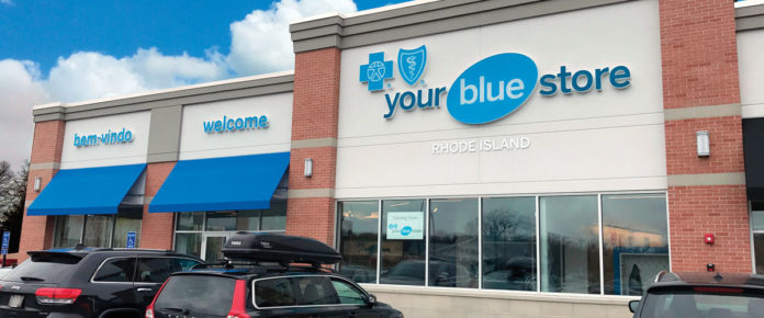 THE YOUR BLUE STORE location in East Providence. Blue Cross & Blue Shield of Rhode Island offers advisers to assist customers with buying health insurance at its Your Blue Store locations in East Providence, Warwick and Lincoln. / COURTESY BLUE CROSS & BLUE SHIELD OF RHODE ISLAND