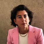 GOV. GINA M. RAIMONDO has proposed 15 new cuts to what she called duplicative and unnecessary fees and procedures for several small business sectors. /PBN FILE PHOTO/ELI SHERMAN