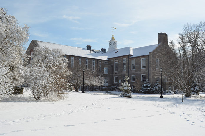 THE CENTRAL CAMPUS campus of the University of Rhode Island, Kingston has been added to the National Register of Historic Places. pictured above, Green Hall, built in 1937. / COURTESY URI