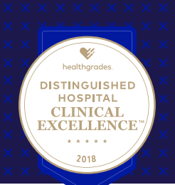 FOUR LOCAL HOSPITALS have been named Distinguished Hospitals for Clinical Excellence by Healthgrades Operating Co. Rhode Island Hospital and The Miriam Hospital, both in Providence, St. Luke's Hospital in New Bedford and Charlton Memorial Hospital in Fall River received the distinction. / COURTESY HEALTHGRADES