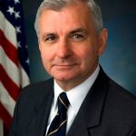 SEN. JACK F. REED announced the the Navy is scheduled to meet with Middletown officials to finalize a $1.3 million sale of 3.25 acres to the town that it plans to redevelop. / COURTESY OFFICE OF U.S. SEN. JACK F. REED