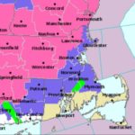 THE NATIONAL WEATHER SERVICE has removed its winter storm warning for northern Rhode Island. A winter weather advisory remains in Providence and Kent counties. / COURTESY NWS