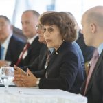 MARIE L. GANIM, the Rhode Island Health Insurance Commissioner, pictured here during the Oct. 5, 2017, PBN Health Care Summit. / PBN FILE PHOTO/ RUPERT WHITELEY