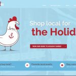 TRAFFIC BOOST: The Rhode Island Foundation, which launched online directory Buy Local Rhode Island, above, in 2014, says holiday-shopping traffic increased in 2017.  / COURTESY RHODE ISLAND FOUNDATION