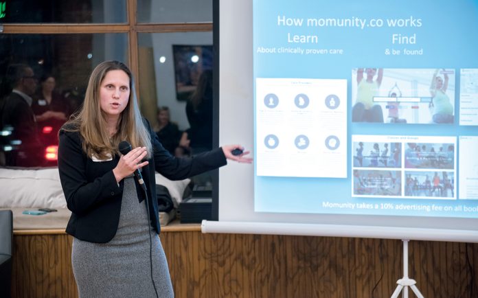 WEB PLATFORM: Melissa Bowley started Momunity, a web-based technology platform, to connect new and expecting mothers with resources in their communities. / COURTESY MOMUNITY
