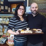 SAY CHEESE: Casey and Adrienne D’Arconte opened Edgewood Cheese Shop and Eatery in Cranston in May 2015, offering imported and domestic cheeses, crackers and select charcuterie, as well as a dine-in menu. / PBN PHOTO/RUPERT WHITELEY