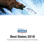 RHODE ISLAND RANKED No. 28 in the U.S. News 2018 Best States rankings. / COURTESY U.S. NEWS