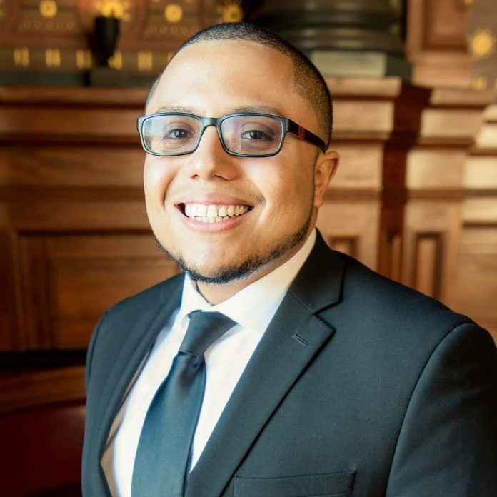 TRAVIS ESCOBAR is president of young professionals group Millennial Rhode Island. / COURTESY MILLENNIAL RHODE ISLAND