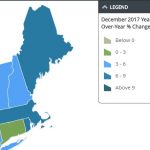 THE RHODE ISLAND HOME PRICE INDEX grew at the fastest rate year over year of any New England state in December, according to real estate data tracker CoreLogic. / COURTESY CORELOGIC