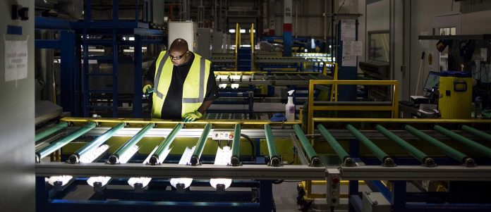 U.S. FACTORY OUTPUT was unchanged in January. / BLOOMBERG FILE PHOTO/TY WRIGHT/GETTY IMAGES U.S. FACTORY OUTPUT was unchanged in January. / BLOOMBERG FILE PHOTO/TY WRIGHT/GETTY IMAGES