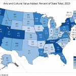 ACCORDING TO a U.S. Department of Commerce Bureau of Economic Analysis report released Tuesday, the nationwide arts and cultural industry grew by 4.9 percent in 2015, the most recent data available. / COURTESY BEA