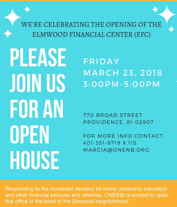 ONE Neighborhood Builders opens new Elmwood office in Providence