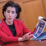 GOV. GINA M. RAIMONDO had the seventh-highest disapproval rating for a governor in the United States, according to Morning Consult. / PBN FILE PHOTO/ MICHAEL SALERNO