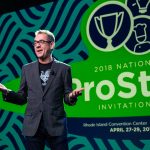 TED ALLEN, host of “Chopped” on the Food Network and author of “In My Kitchen,” welcomes over 400 high school students from across the U.S. to the 17th Annual National Prostart Invitational. / COURTESY NATIONAL RESTAURANT ASSOCIATION EDUCATION FOUNDATION