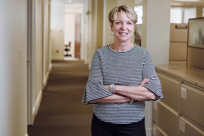 CHANGE AGENT: Chief Human Resources Officer Tammy Lederer has seen Brown Medicine through a lot of growth. / PBN PHOTO/RUPERT WHITELEY