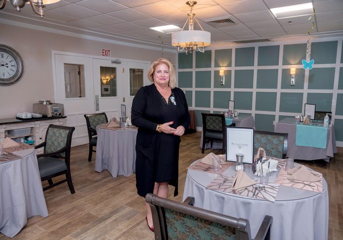 HIGH MARKS: The Bethany Home of Rhode Island, an adult rehab and care center privately owned and run recently celebrated its 100th anniversary. Elizabeth Sarro, president and administrator, took over the top job five years ago. / PBN PHOTO/MICHAEL SALERNO