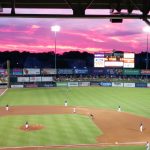 THE PAWTUCKET RED SOX saw 409,960 people attend its games at McCoy Stadium in 2017. / COURTESY PAWTUCKET RED SOX/KELLY O'CONNOR