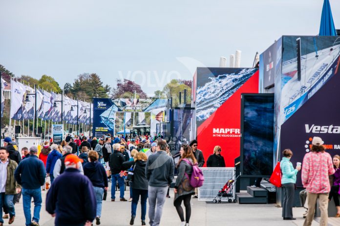 OVER 40,000 people visited the Volvo Ocean Race Newport Stopover Race Village in its first week open. /COURTESY VOLVO OCEAN RACE/JESUS RENEDO