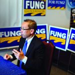 LOOKING TO MAKE A CHANGE: Cranston Mayor and gubernatorial candidate Allan W. Fung is looking to reverse the outcome of the election four years ago, when he lost to Gina M. Raimondo for the top Rhode Island office. / PBN FILE PHOTO/RUPERT WHITELEY