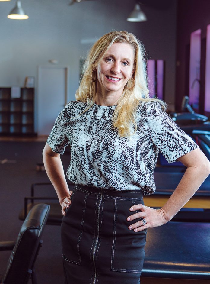 Performance Physical Therapy has been a recipient of the American Physical Therapy Association’s Practice of the Year Award. Under CEO Michelle Collie’s leadership, the company has almost tripled employment in the last half-dozen years to nearly 200 employees. / PBN PHOTO/RUPERT WHITELEY