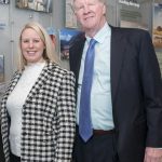 JACLYN LEIBL-COTE HAS BEEN NAMED the first female president of Collette. Above, Leibl-Cote, left, is pictured next to her father, Dan Sullivan Jr., who has stepped down as president but will remain CEO. / PBN FILE PHOTO/MICHAEL SALERNO