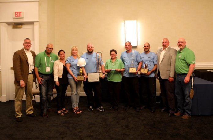 RHODE ISLAND'S Ocean State Alliance Team earned a first place finish for the fourth consecutive year in the New England Water Environment Association’s annual Operations Challenge. / COURTESY NARRAGANSETT BAY COMMISSION