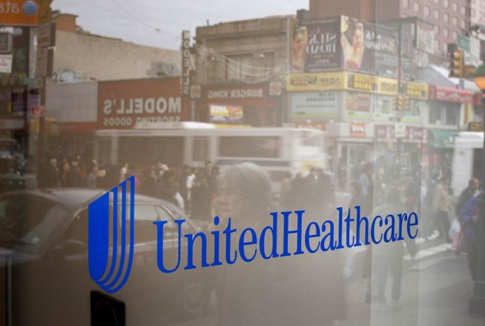 UNITEDHEALTH GROUP is being required to offer coverage through MassHealth, the Massachusetts state-run health exchange, as the company covers more than 5,000 Massachusetts workers through small-employer health plans. / BLOOMBERG FILE PHOTO/MICHAEL NAGLE