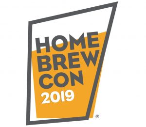 The logo for the 2019 Homebrew Con, to be hosted in Providence, was released at the close of the 2018 conference. / COURTESY AHA