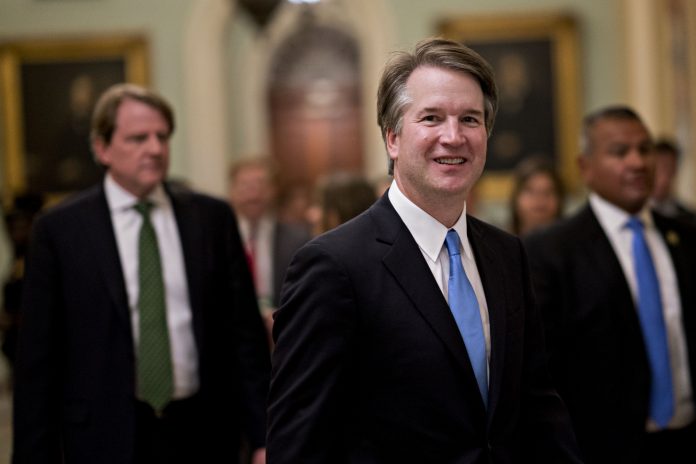 PRESIDENT DONALD TRUMP'S nomination for the next U.S. Supreme Court Justice, Brett Kavanaugh, could signal a shift in the Court against federal agency regulations. / BLOOMBERG FILE PHOTO/ANDREW HARRER