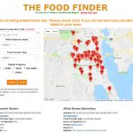 UNIVERSITY OF MASSACHUSETTS Dartmouth Associate Professor Tim Shea is developing a 'Food Finder' website and smartphone app to help southeastern Massachusetts residents find locations that provide food assistance. / COURTESY FOODFINDER.SEMAFOODSECURITY.COM