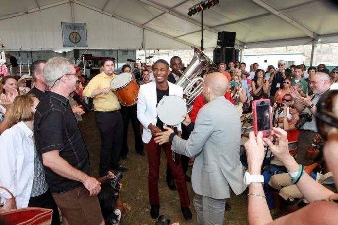 THANKS TO A NEW AGREEMENT between the state and the Newport Festivals Foundation, the Newport Jazz Festival and the Newport Folk Festival are going to be produced at Fort Adams State Park for the next 25 years. In addition, the deal calls for the creation of a museum to the festivals to be built in the park. / COURTESY NEWPORT JAZZ FESTIVAL